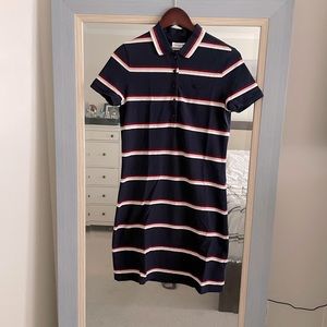 Lacoste Slim-fit Stripped Shirt-Dress